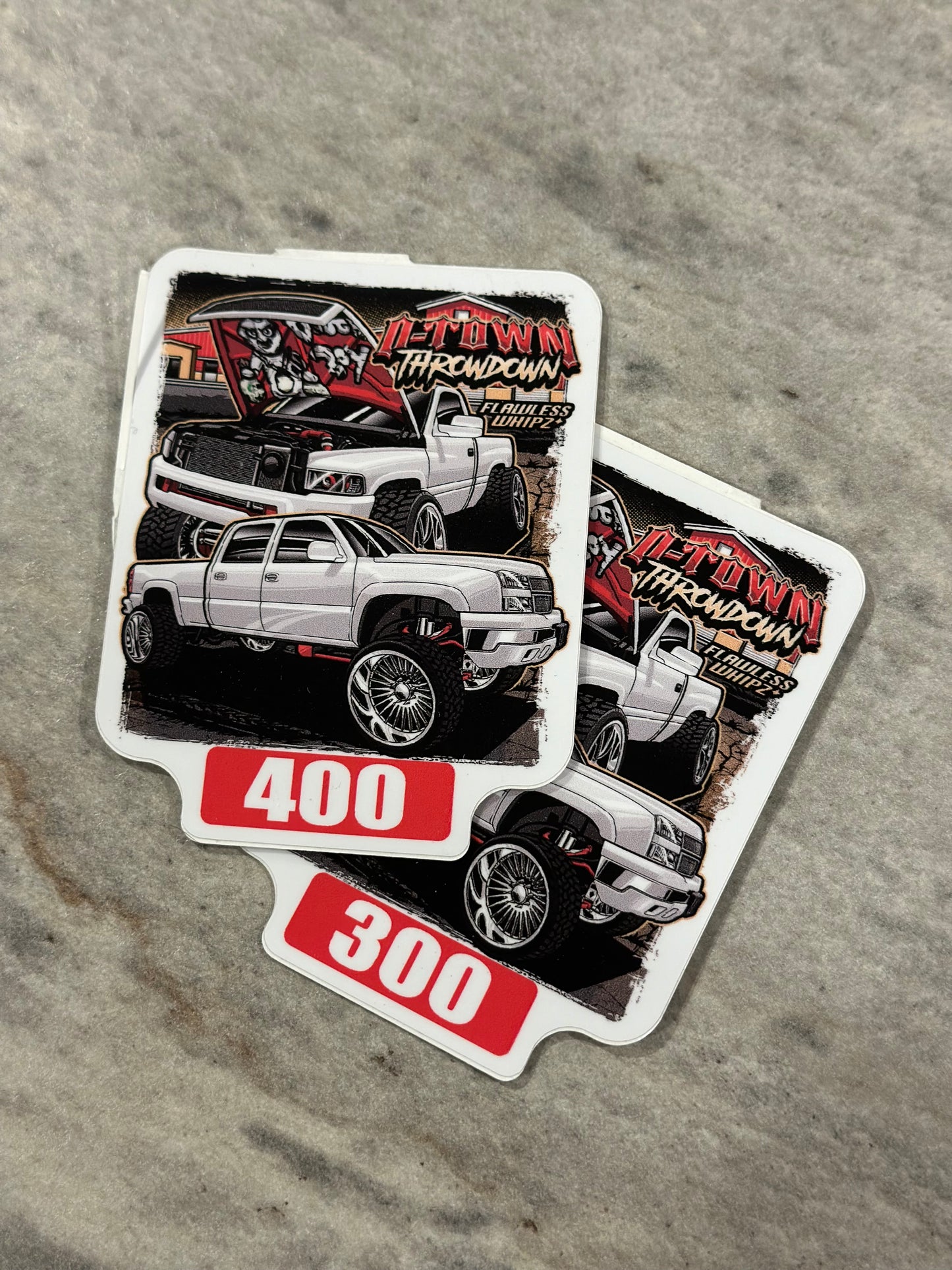 O-Town Throw Down Show Sticker