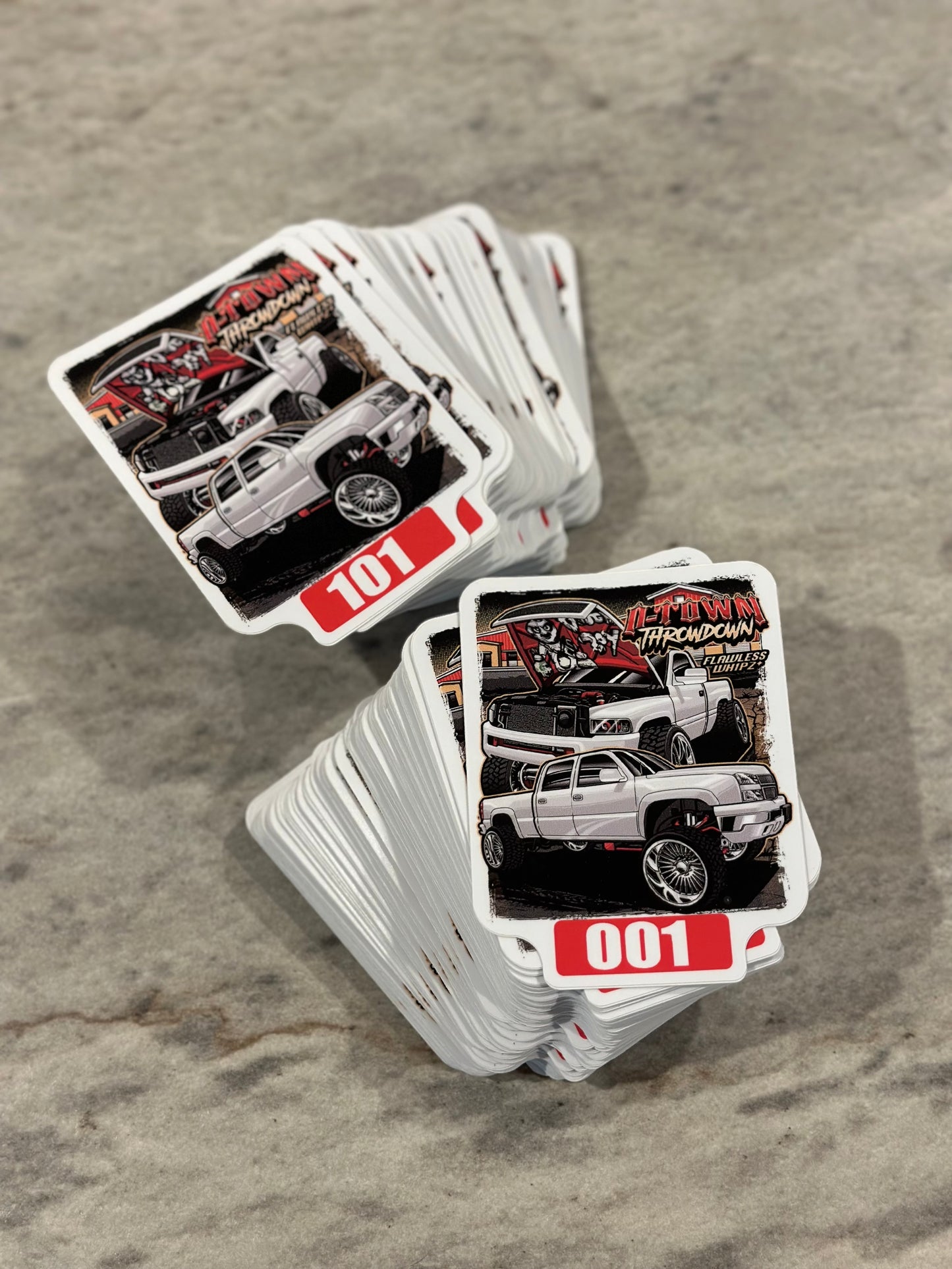 O-Town Throw Down Show Sticker